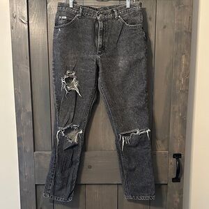 Vintage Distressed Lee Jeans